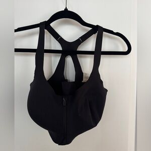 NWOT Lululemon Black Racerback Sports Bra high support 34D